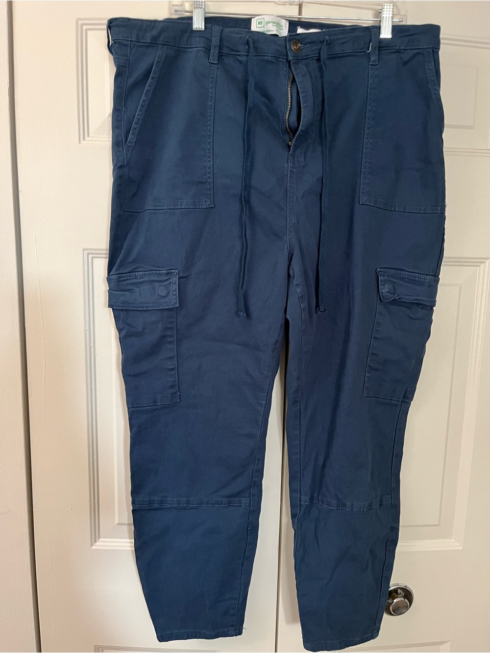 RE Generation by Celebrity Pink Navy Cargo Pants